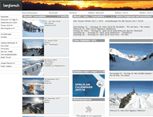 Tablet Screenshot of bergborn.ch
